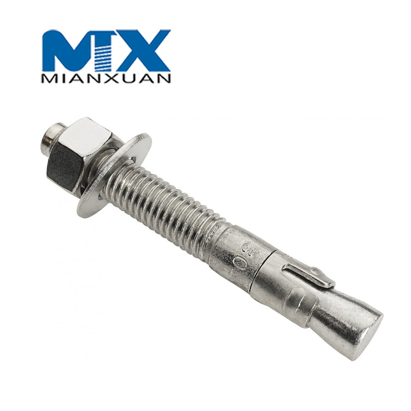 Anclaje de cuña de sujeción de expansión de acero al carbono de acero inoxidable de alta calidad de fábrica de China