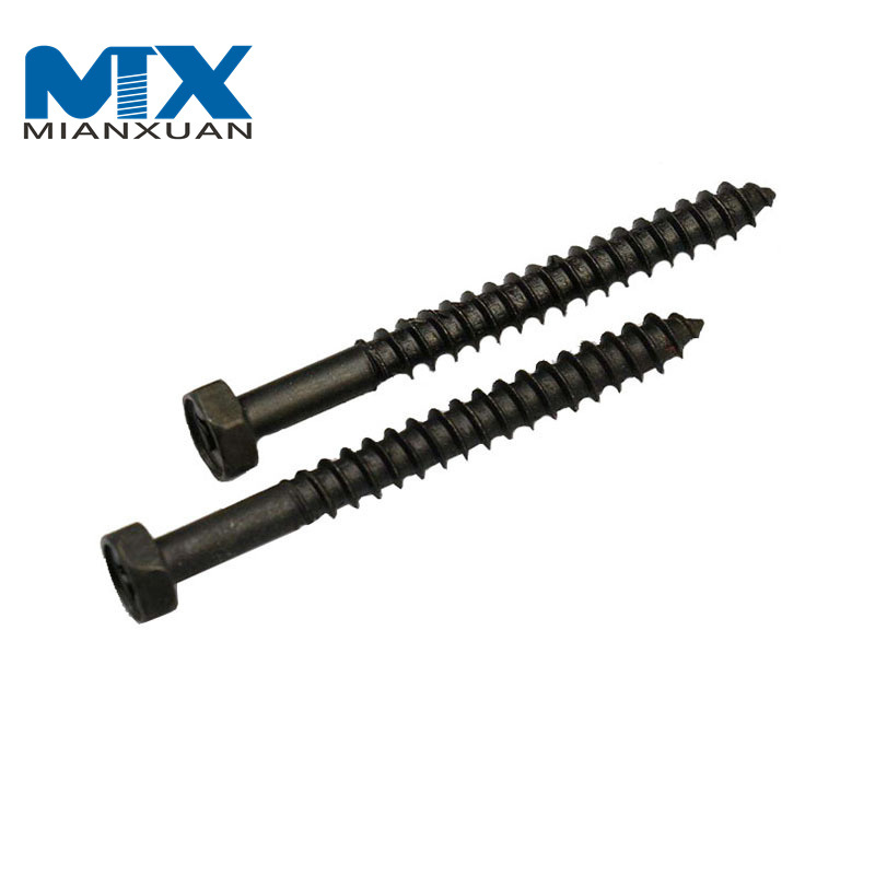 Tapones de expansión de plástico con cabeza hexagonal especial Tornillos para madera galvanizados pH