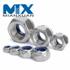 Tuercas de bloqueo hexagonales con inserto de nailon Tuercas DIN985