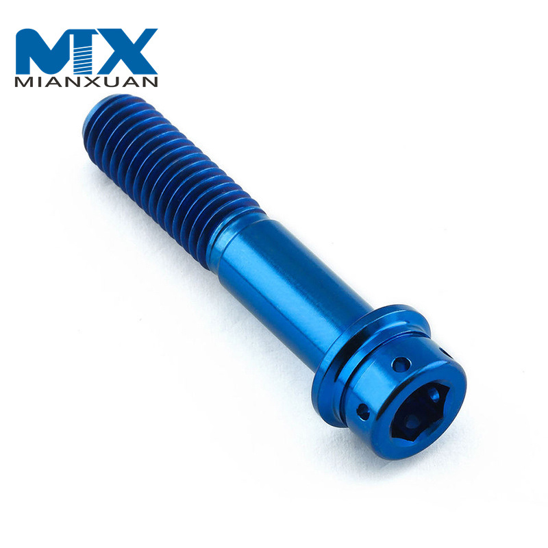 Tornillo de cabeza hexagonal de titanio con tornillo cónico de titanio DIN912 Baoji Engin