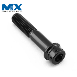 Tornillo de cabeza hexagonal de titanio con tornillo cónico de titanio DIN912 Baoji Engin
