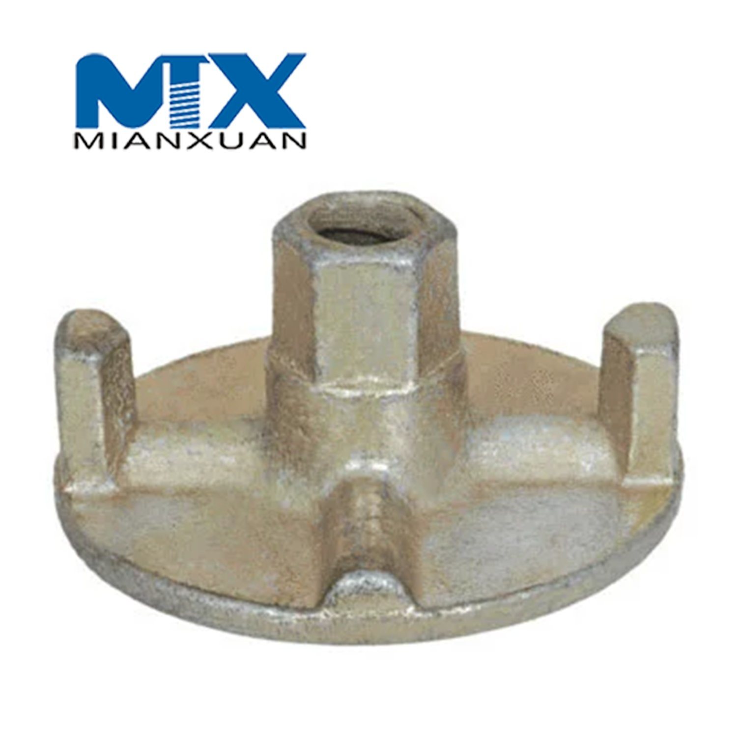 Encofrado de andamio Accesorios del sistema de fundición forjada Encofrado de andamio Tuerca redonda cuadrada de anclaje con precio de fábrica Encofrado de tirante