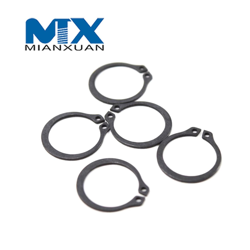Anillo de retención externo con cierre de resorte DIN471 para clip de seguridad del eje