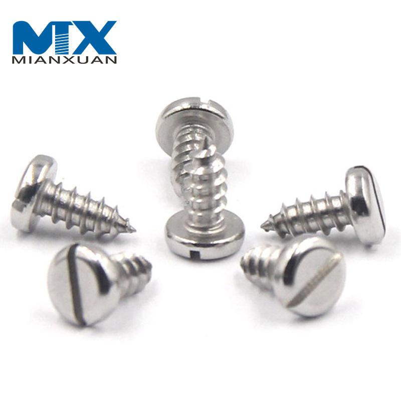 Tornillo autorroscante Phillips de cabeza plana de acero inoxidable DIN 7981 DIN 7971