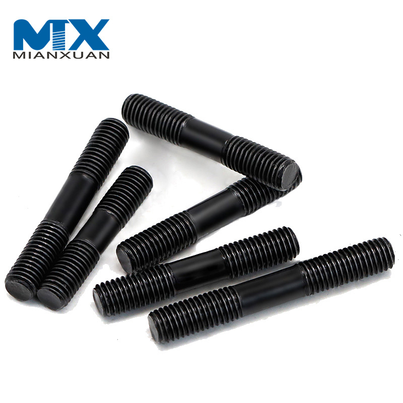 Sujeciones modificadas para requisitos particulares del hilo del doble del perno prisionero que conectan los tornillos negros del galvanizado