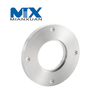 Brida reductora de precisión de aluminio y acero inoxidable de metal CNC