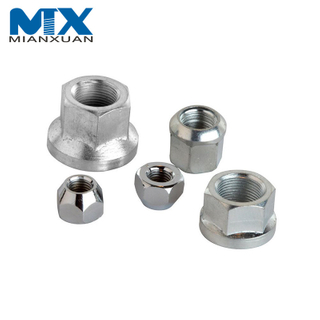 Tuerca de rueda Cabeza de hongo Tuercas de bloqueo de rueda Tuerca hexagonal con collar esférico