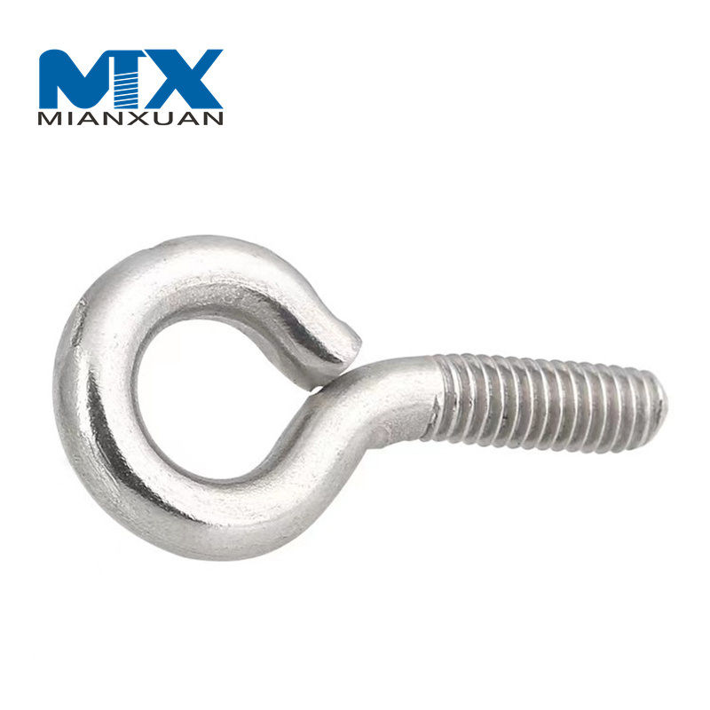 Tornillo de gancho con ojo, tornillo chapado en latón, accesorios para marcos de fotos