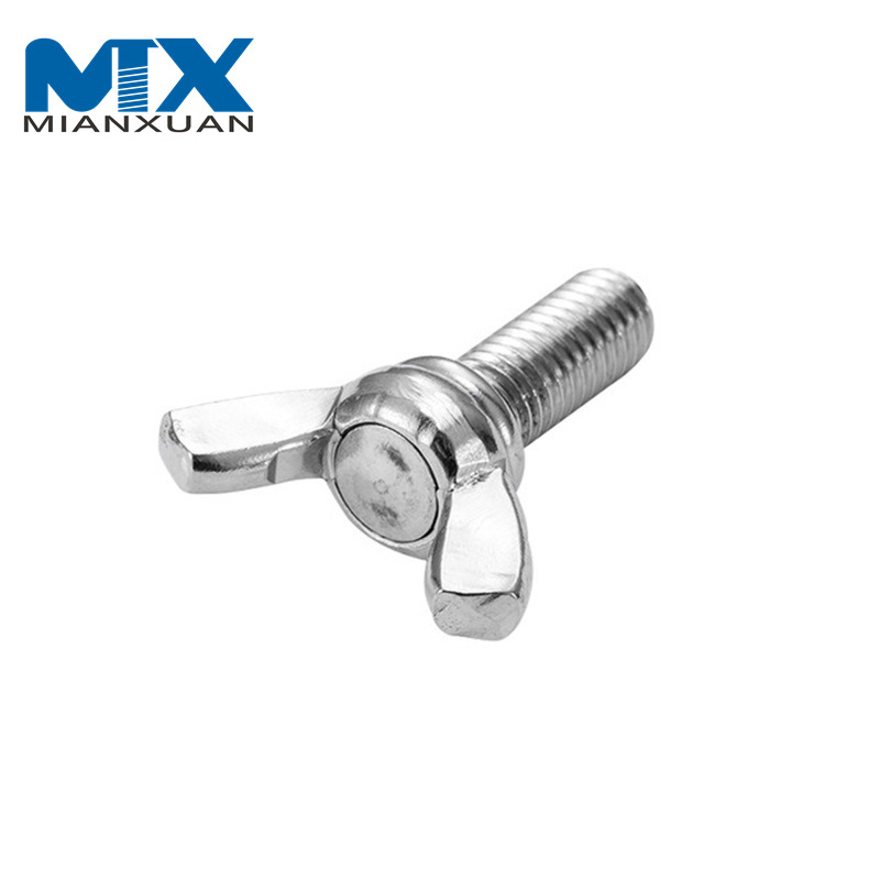 Tornillos de mariposa DIN316 de alta calidad al por mayor Tornillo de mariposa Tornillo de ala OEM DIN316