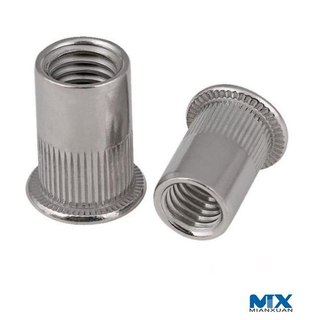 Tuercas remachables de acero inoxidable para automóviles