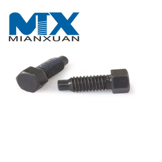 Tornillo de fijación con punta de perro completa y cabeza hexagonal