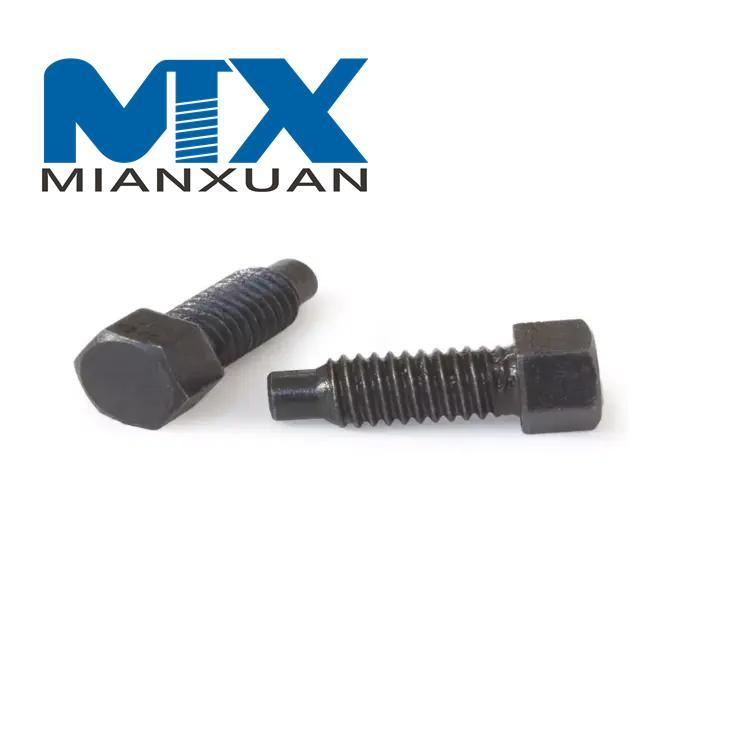 Tornillo de fijación con punta de perro completa y cabeza hexagonal