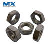 Tuerca hexagonal DIN439 Acero al carbono Fabricante estándar Zinc negro