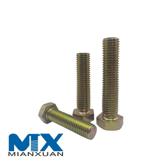 Pernos hexagonales DIN601 ISO4016