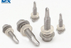Tornillos con cabeza de arandela hexagonal con brida y arandela redonda