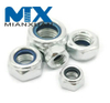 Fabricantes chinos Acero al carbono SS304 Inserto de nailon Tuerca de seguridad hexagonal DIN985