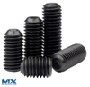 Tornillos de fijación hexagonales con punta de copa