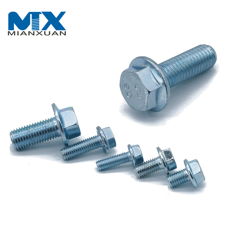 Perno de brida hexagonal DIN6921 para equipos mecánicos M2.5---M12 4mm---150mm