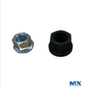 Tuercas esféricas hexagonales con brida para rueda