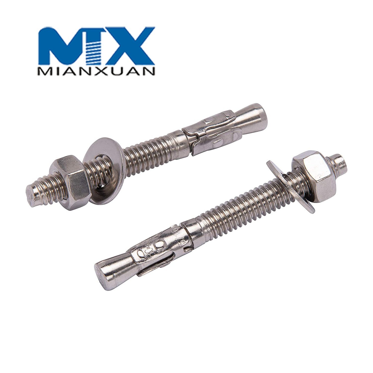Anclaje de expansión de sujeción de acero al carbono de acero inoxidable de alta calidad para ladrillo de hormigón
