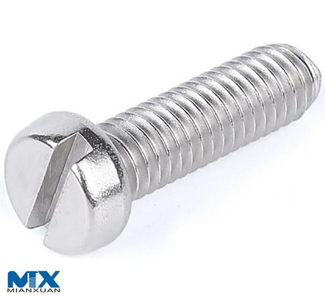 Tornillos con cabeza tipo queso ranurada—Producto Grado a