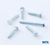 Tornillos de entrenador hexagonales de acero inoxidable