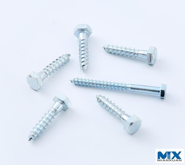 Tornillos de entrenador hexagonales de acero inoxidable