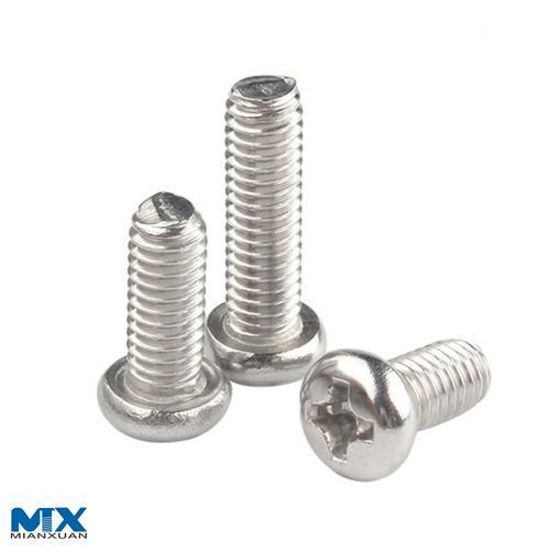 Tornillos de cabeza plana empotrados SUS pH+