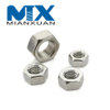 Tuerca delgada hexagonal chapada en zinc de alta calidad