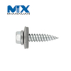 Tornillo bimetálico Autoperforante Tornillo autorroscante bimetálico con EPDM