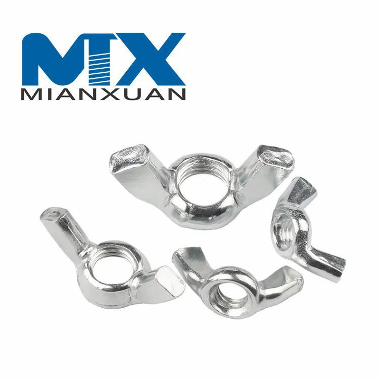 Tuerca de mariposa de acero inoxidable SS304 DIN315