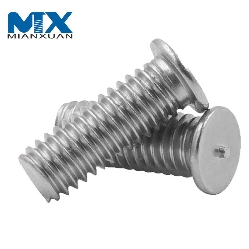 Perno prisionero de soldadura del aluminio del acero inoxidable ISO13918 tipo PT DIN32501 para la descarga del condensador