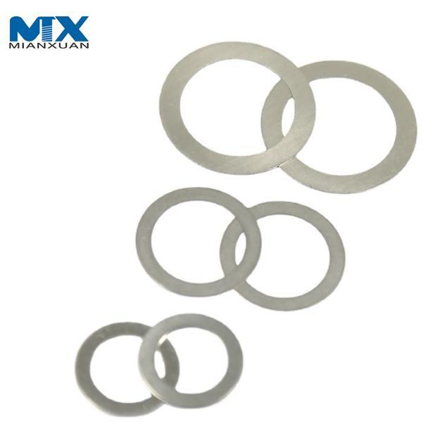 Anillos de soporte tipo acero inoxidable