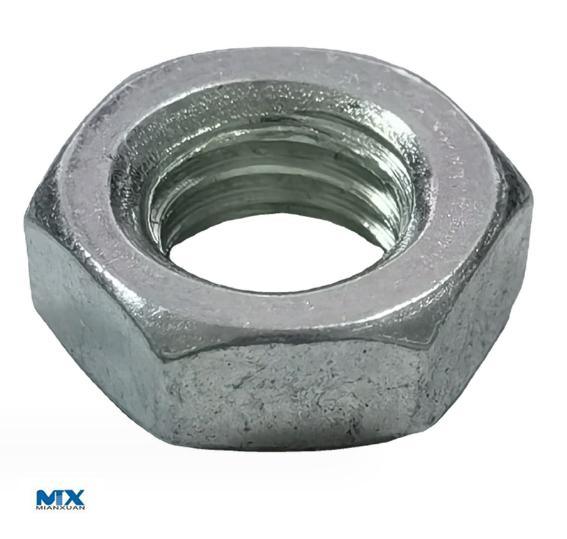 Producto de tuercas hexagonales finas grados a y B