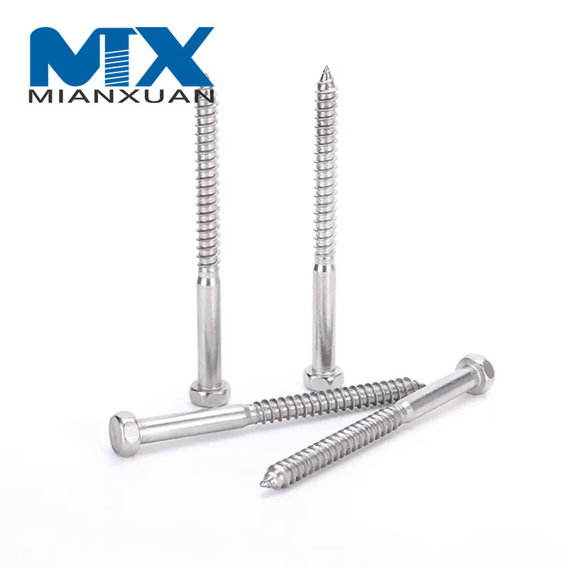 Tornillos de madera autorroscantes de cabeza plana ranurados Tornillo de rosca avellanado