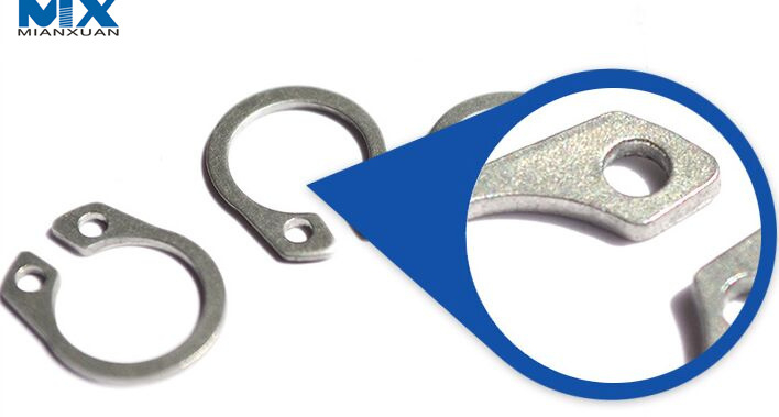 Anillos de retención para ejes - Tipo normal