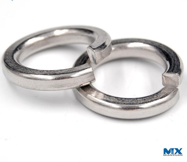 Arandelas de seguridad con resorte de acero inoxidable