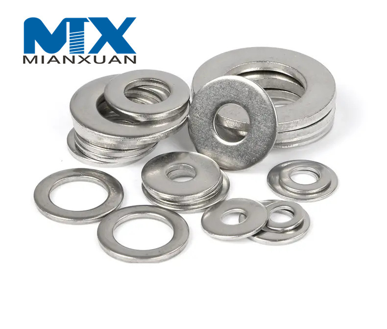Arandela plana DIN125A de metal de acero inoxidable SS316