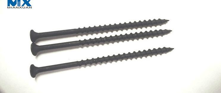 Tornillos para paneles de yeso de doble rosca con cabeza de corneta