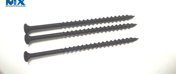 Tornillos para paneles de yeso de doble rosca con cabeza de corneta