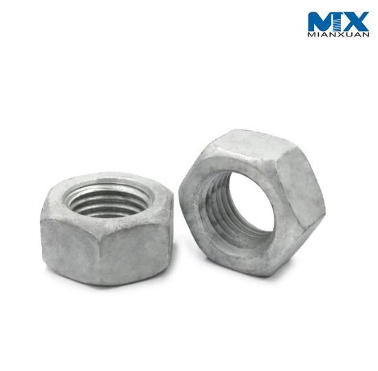 Tuercas hexagonales regulares (Estilo 1) con paso fino métrico