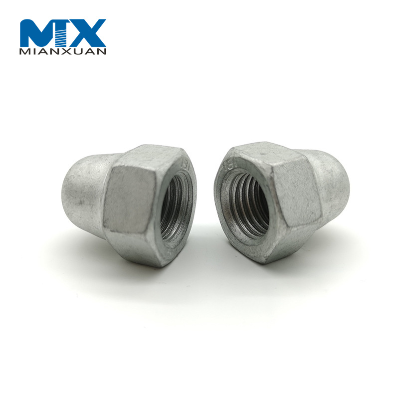 Tuercas ciegas abovedadas hexagonales DIN1587 Tuercas ciegas hexagonales de acero inoxidable 304