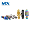 Tornillo de pezón de purga de pinza de titanio resistente a la corrosión M7 M8 M10 para motocicleta