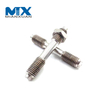 Acero inoxidable 304 A2 Espárragos de rosca métrica Acme de doble extremo de acero derecho izquierdo M16 DIN938 DIN939