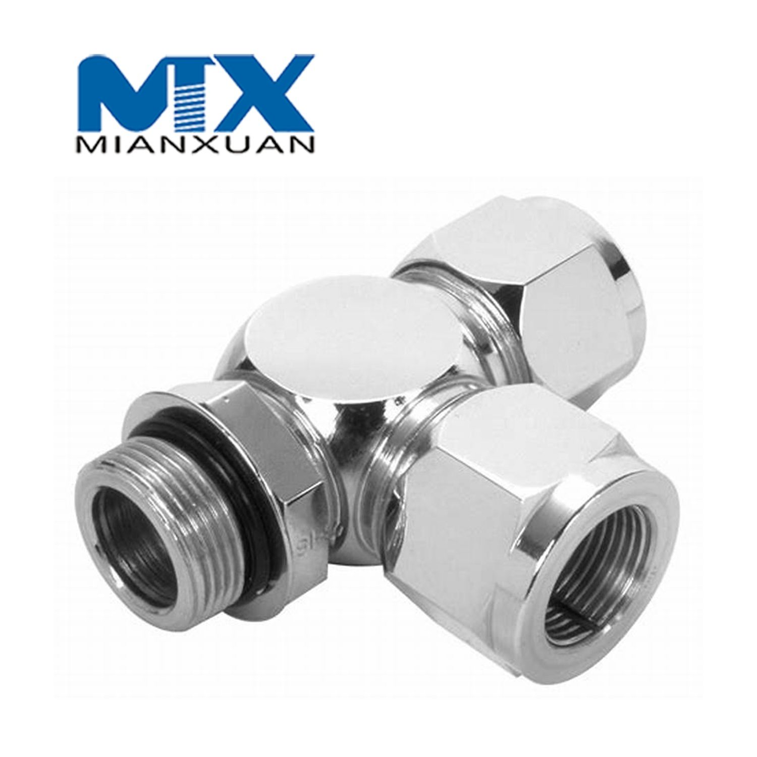 Adaptador de montaje hidráulico de sujeción para manguera de alta presión
