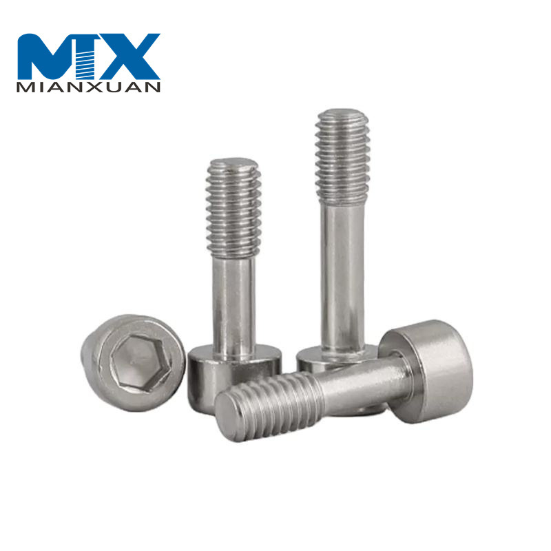 Tornillo de vástago reducido con cabeza plana empotrada en cruz pulida de acero inoxidable DIN7964 (C)