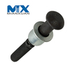 Tuerca anular de cabeza de brasero de zinc HDG de acero inoxidable con cuello