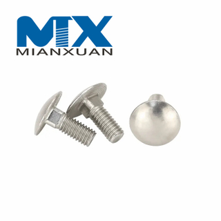 Tornillo de cabeza ahuecada con cuello cuadrado redondo y perno Nead Coach