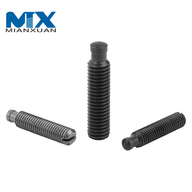 Tornillo prisionero para elementos de máquina con punta esférica y hexágono interior DIN6332