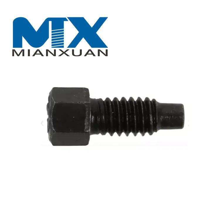 Tornillo de fijación con punta de perro completa y cabeza hexagonal
